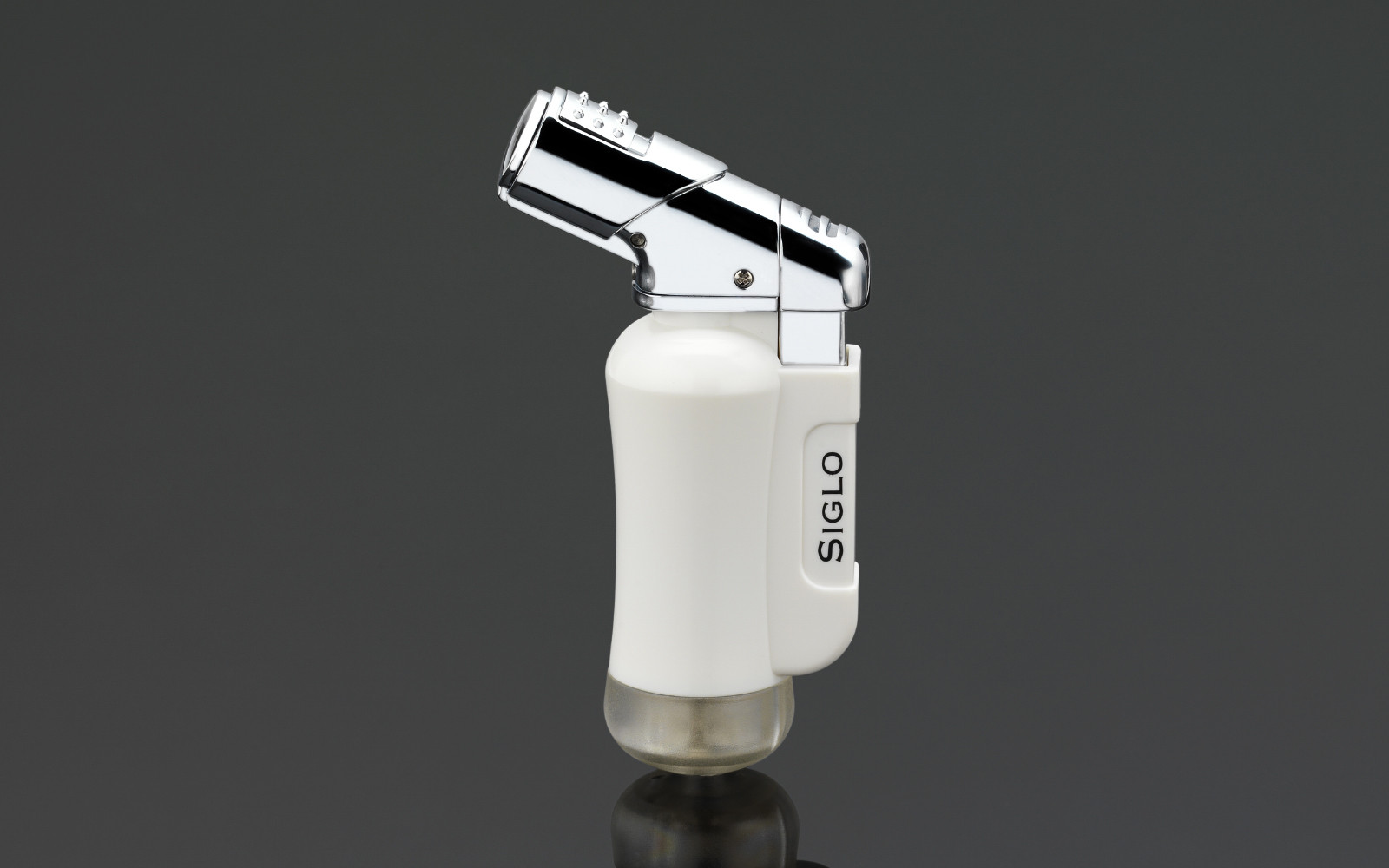 Siglo Mini Torch Lighter - Glossy White