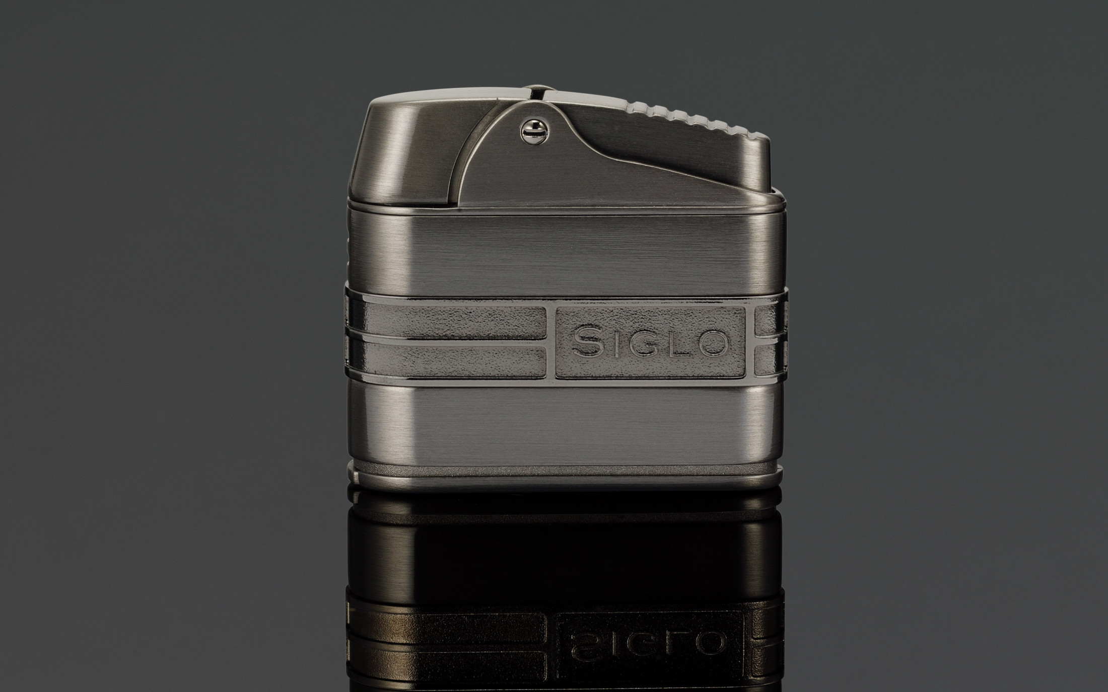 Siglo Retro II Lighter - Gun Metal