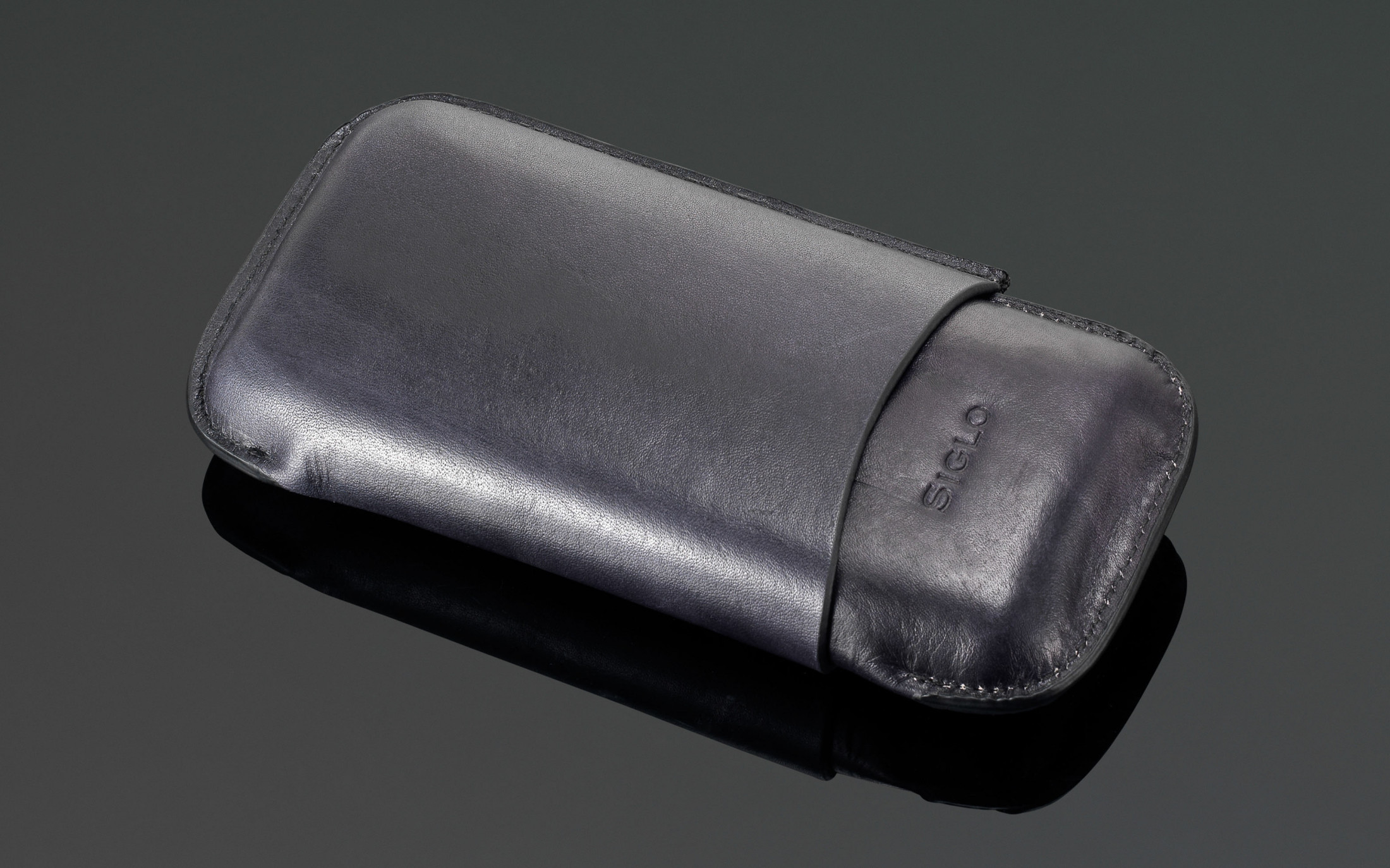 Siglo Vintage Leather Case Black